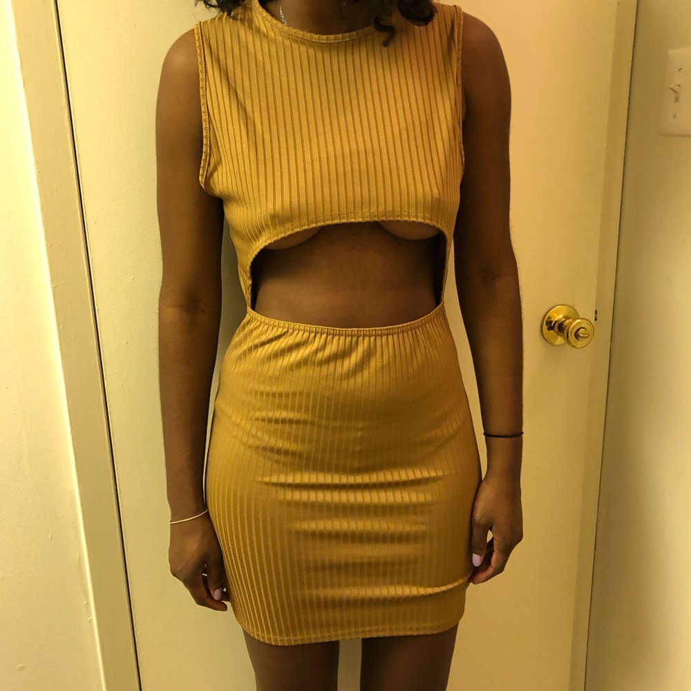 Boohoo cutout Dress